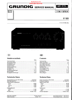 Grundig-V101-avr-sm维修电路原理图.pdf