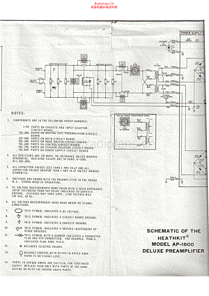 Heathkit-AP1800-pre-sch 维修电路原理图.pdf