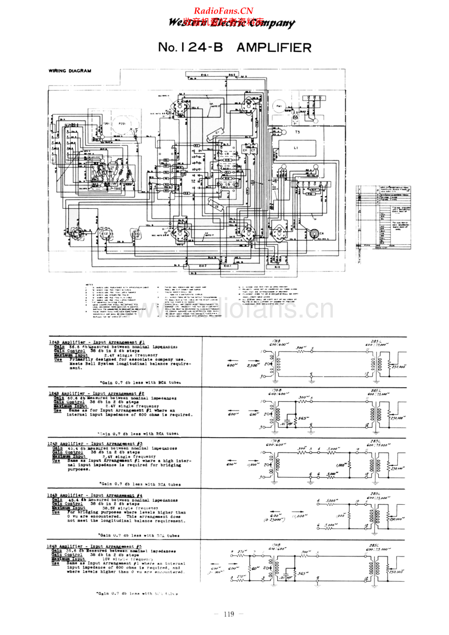 WesternElectric-124B-pwr-sch 维修电路原理图.pdf_第2页
