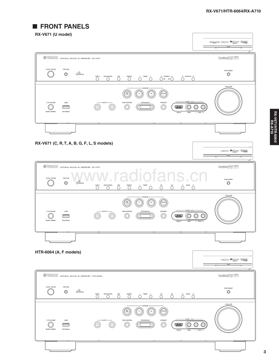 Yamaha-RXV671-avr-sm 维修电路原理图.pdf_第3页