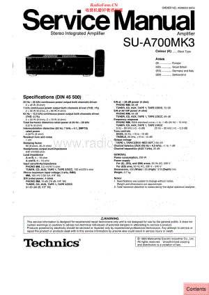 Technics-SUA700MK3-int-sm(1) 维修电路原理图.pdf