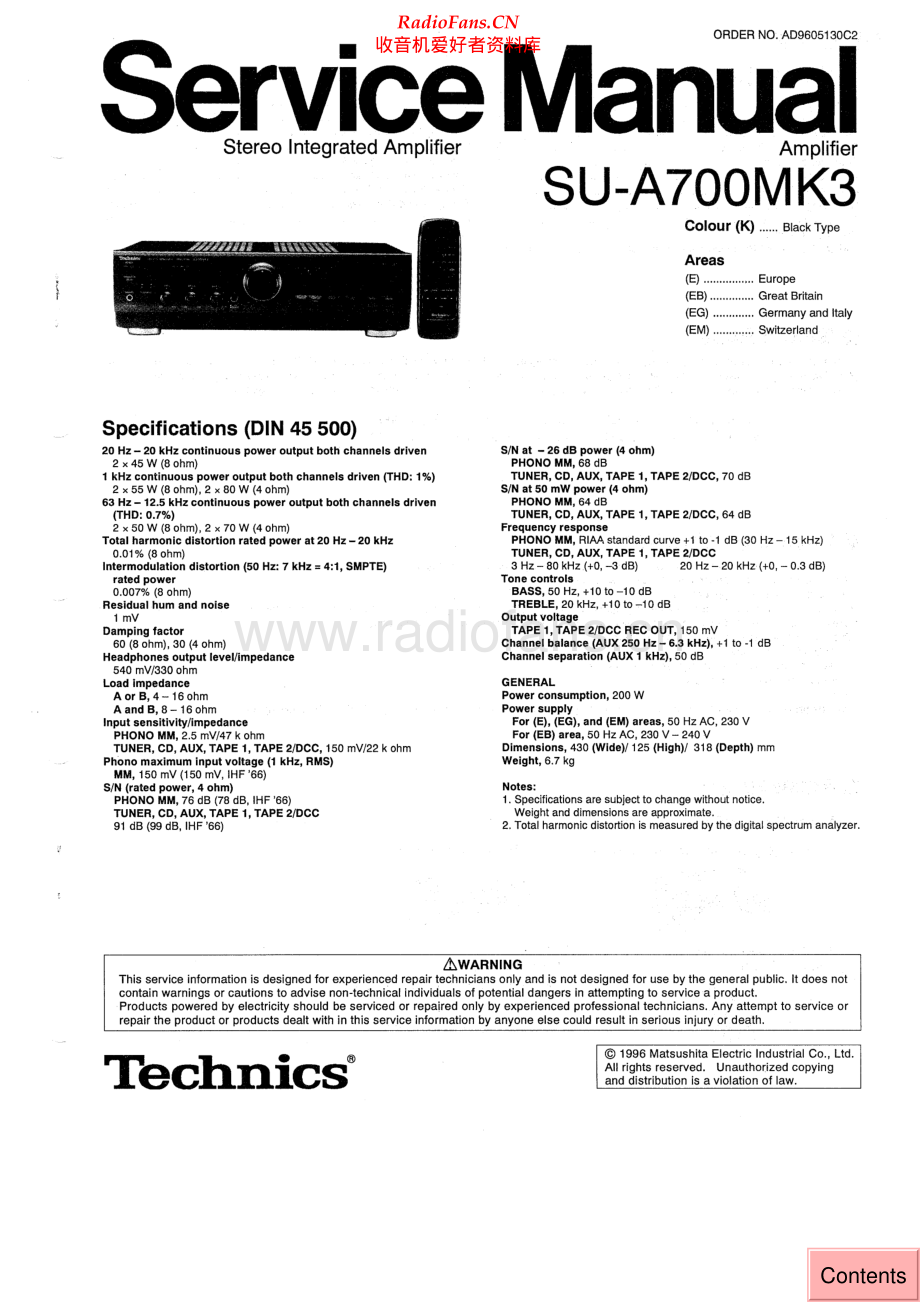 Technics-SUA700MK3-int-sm(1) 维修电路原理图.pdf_第1页