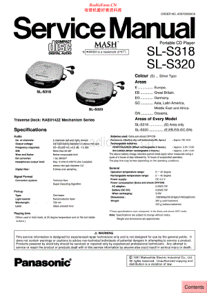 Technics-SLS318-dm-sm(1) 维修电路原理图.pdf