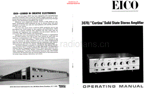 Eico-3070-int-sm维修电路原理图.pdf