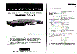 Sansui-PCX1-ap-sm 维修电路原理图.pdf