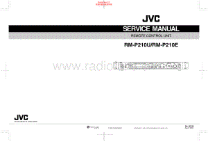JVC-RMP210-rcu-sm 维修电路原理图.pdf