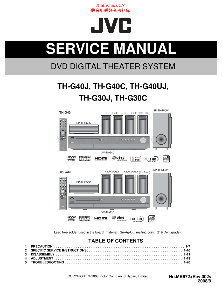 JVC-THG30-ddts-sm 维修电路原理图.pdf_第1页