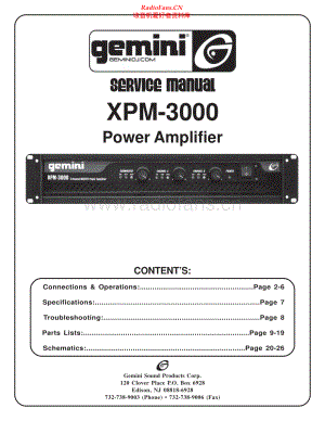 Gemini-XPM3000-pwr-sm维修电路原理图.pdf