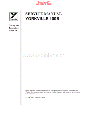 Yorkville-100B-pwr-sch 维修电路原理图.pdf