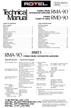 Rotel-RMA90-int-sm 维修电路原理图.pdf