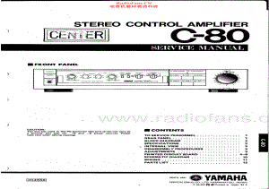 Yamaha-C80-pre-sm(1) 维修电路原理图.pdf