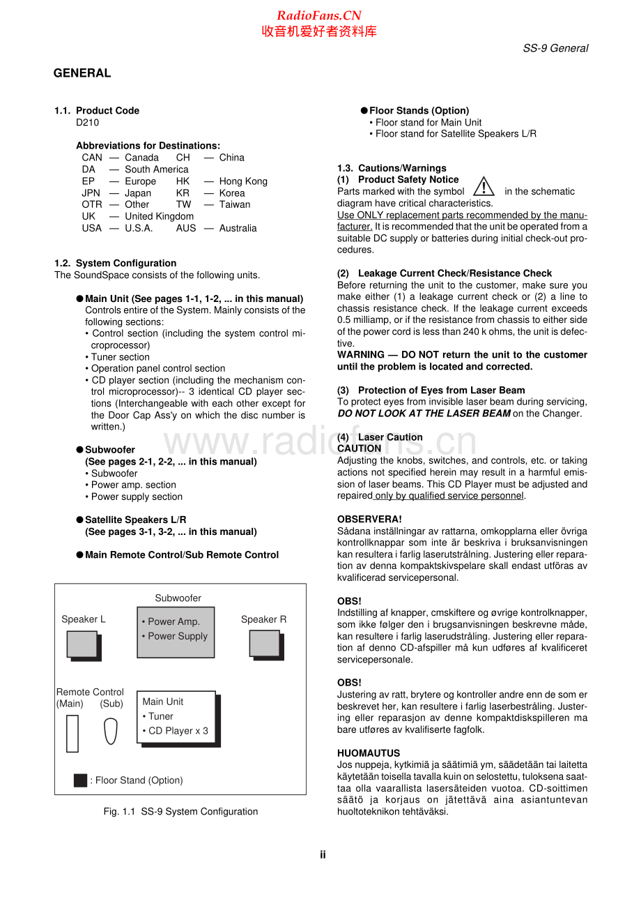 Nakamichi-SoundSpace9-hts-sm 维修电路原理图.pdf_第2页