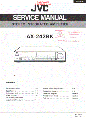 JVC-AX242BK-int-sm 维修电路原理图.pdf
