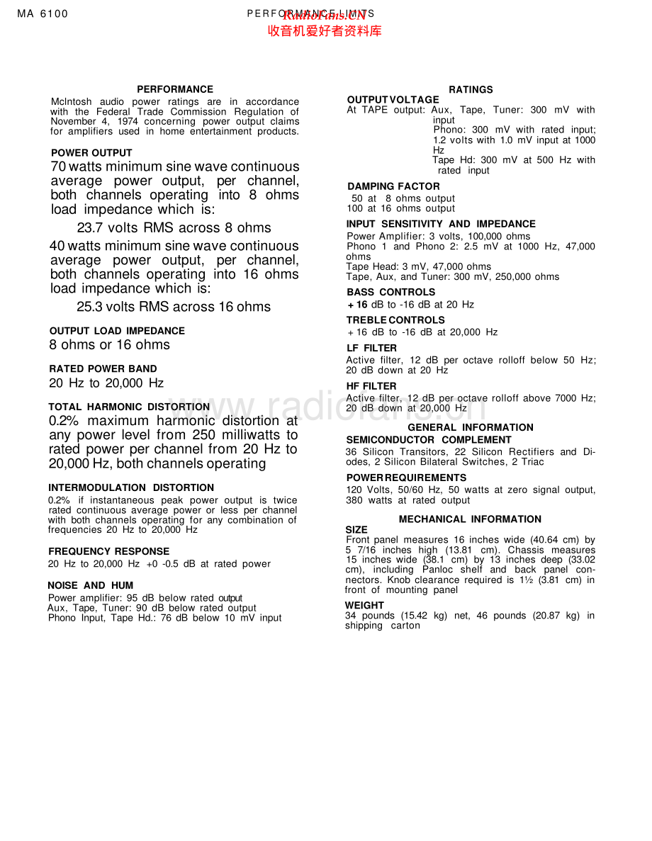 McIntosh-MA6100-pre-sm(1) 维修电路原理图.pdf_第2页