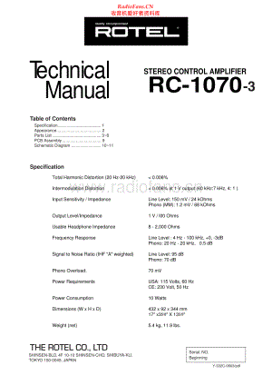 Rotel-RC1070_3-pre-sm 维修电路原理图.pdf