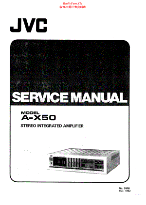 JVC-AX50-int-sm 维修电路原理图.pdf