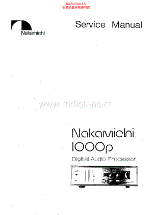 Nakamichi-1000P-dap-sm 维修电路原理图.pdf
