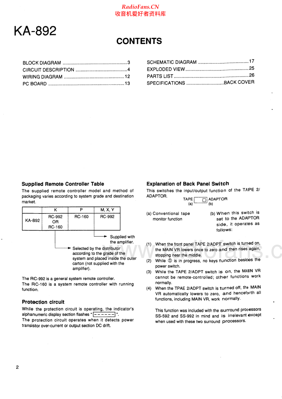 Kenwood-KA892-int-sm 维修电路原理图.pdf_第2页