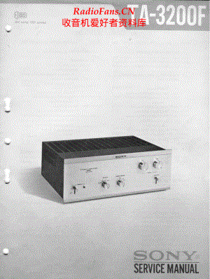 Sony-3200F-pwr-sm 维修电路原理图.pdf