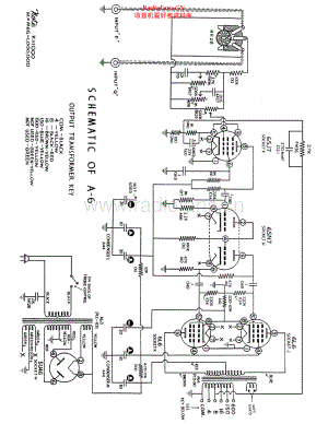 Heathkit-A6-pwr-sch 维修电路原理图.pdf