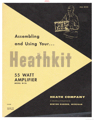 Heathkit-W7A-pwr-sm 维修电路原理图.pdf