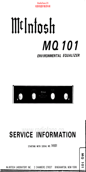 McIntosh-MQ101-eq-sm 维修电路原理图.pdf