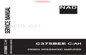 NAD-C375BEE-int-sm 维修电路原理图.pdf
