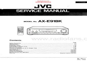 JVC-AXE91BK-int-sm 维修电路原理图.pdf