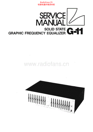 Luxman-G11-eq-sm 维修电路原理图.pdf