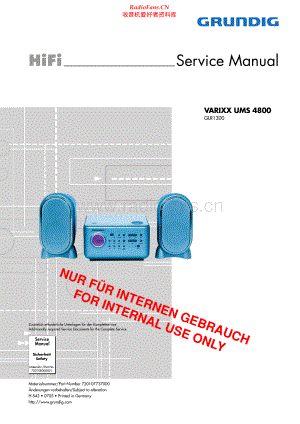 Grundig-UMS4800-mc-sm维修电路原理图.pdf