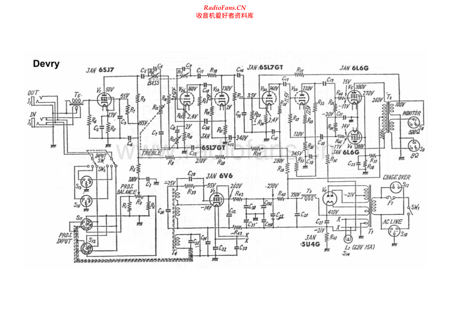 Devry-Amp-pwr-sch维修电路原理图.pdf_第1页