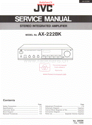 JVC-AX222BK-int-sm 维修电路原理图.pdf