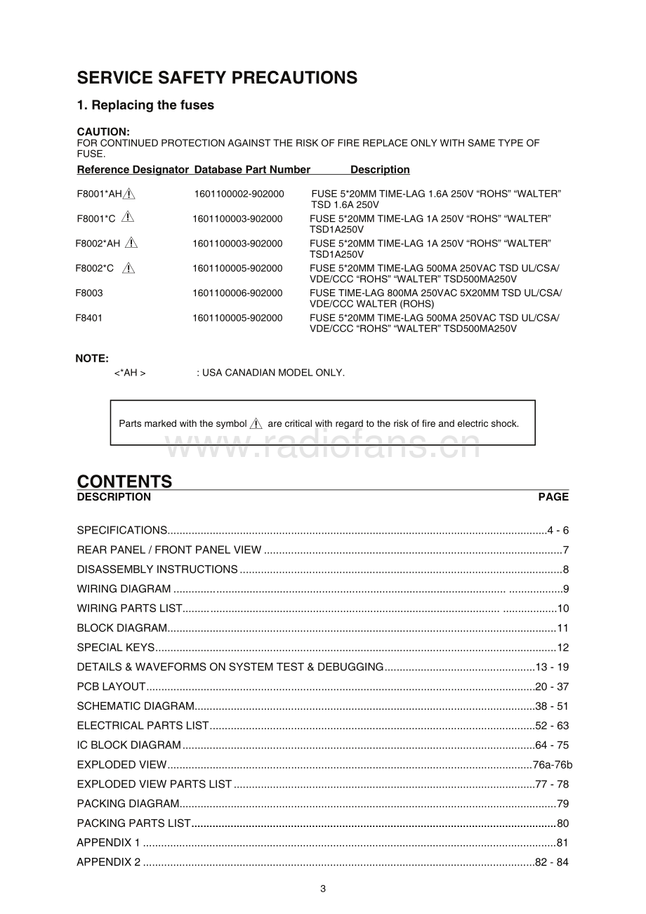 NAD-T187-pre-sm 维修电路原理图.pdf_第3页