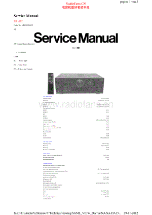 Technics-SADA15-avr-sch 维修电路原理图.pdf