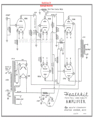 Heathkit-A4-int-sch 维修电路原理图.pdf