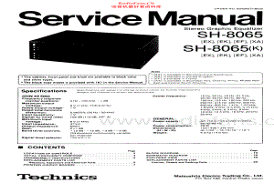 Technics-SH8065-eq-sm 维修电路原理图.pdf