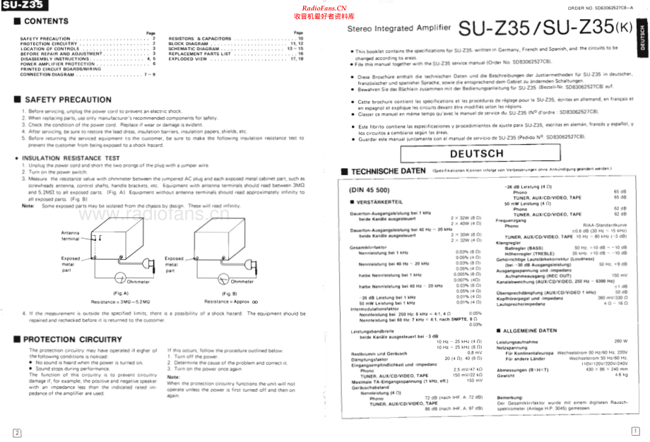 Technics-SUZ35-int-sm 维修电路原理图.pdf_第2页