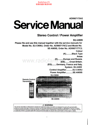 Technics-SUA909-int-sm(1) 维修电路原理图.pdf
