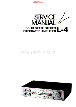 Luxman-L4-int-sm 维修电路原理图.pdf