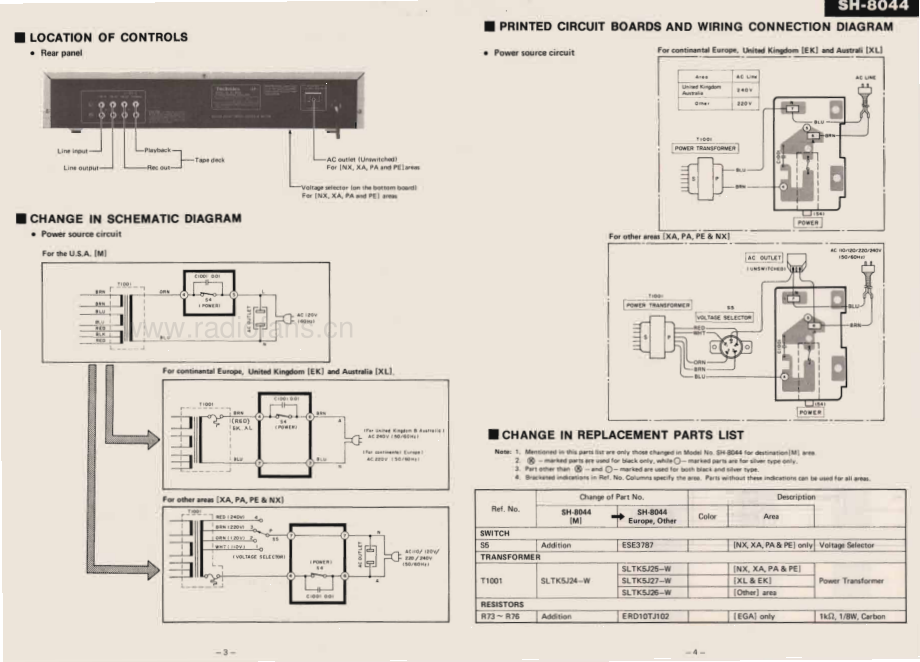 Technics-SH8044-eq-sm 维修电路原理图.pdf_第3页