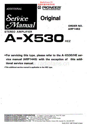 Pioneer-AX530-int-sm 维修电路原理图.pdf