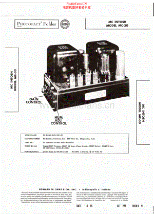 McIntosh-MC30-pwr-sm(1) 维修电路原理图.pdf