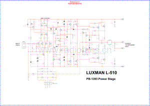 Luxman-L510-pwr-sch 维修电路原理图.pdf