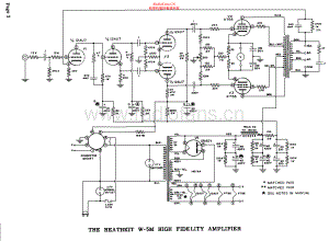 Heathkit-W5M-pwr-sch 维修电路原理图.pdf