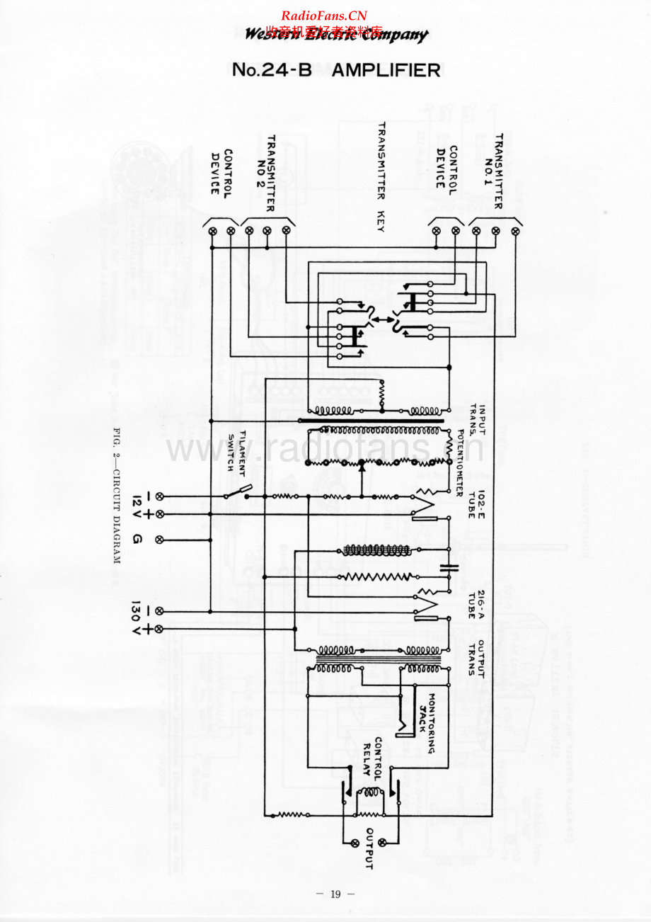 WesternElectric-24B-pwr-sch 维修电路原理图.pdf_第2页