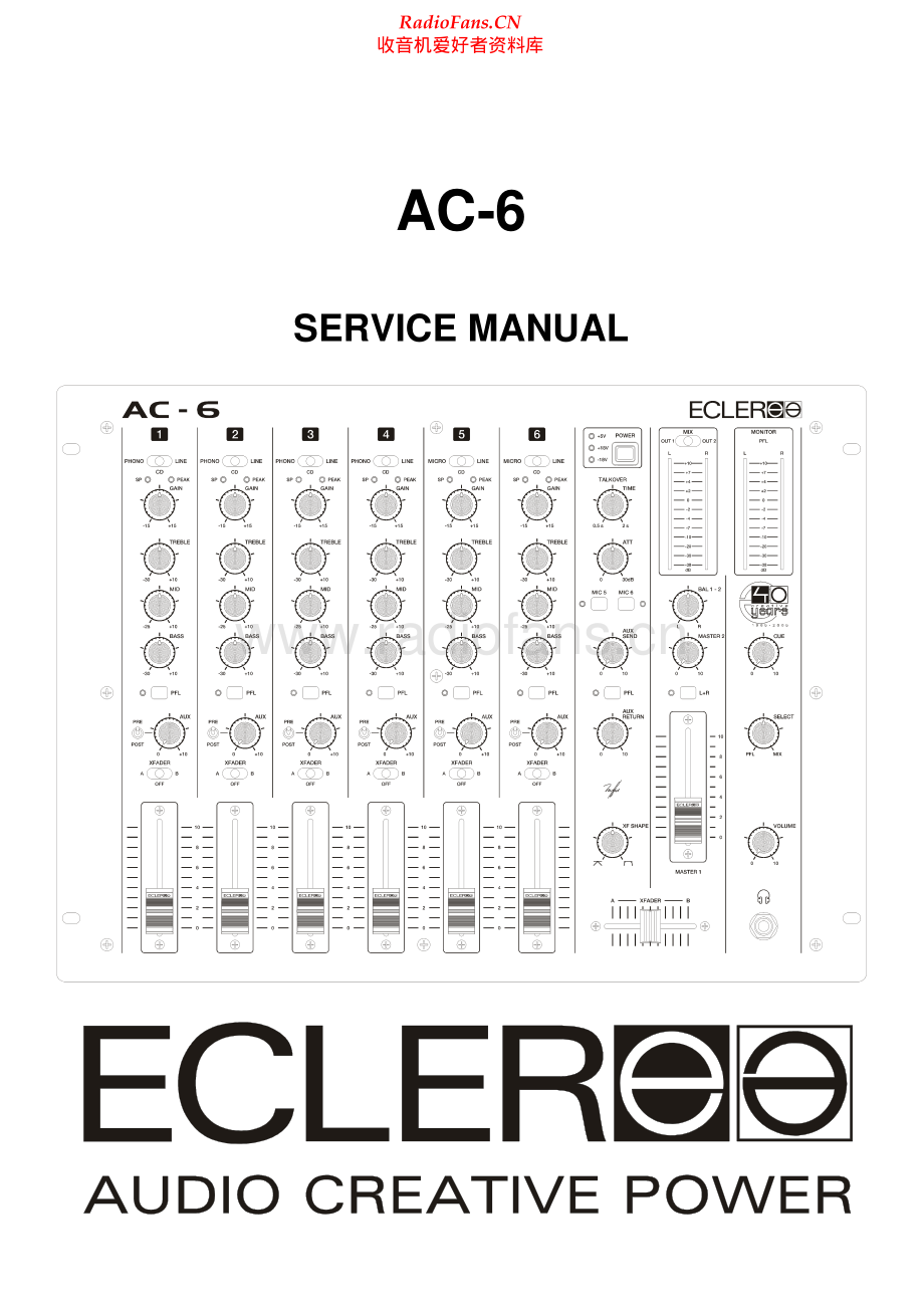Ecler-AC6-mix-sm维修电路原理图.pdf_第1页