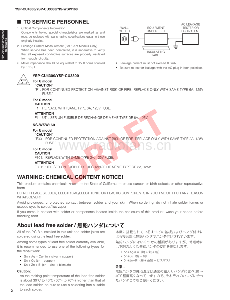 Yamaha-NSWSW160-avr-sm 维修电路原理图.pdf_第2页