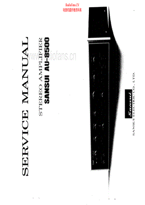Sansui-AU8500-int-sm 维修电路原理图.pdf