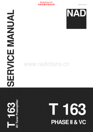 NAD-T163PII-pre-sm 维修电路原理图.pdf