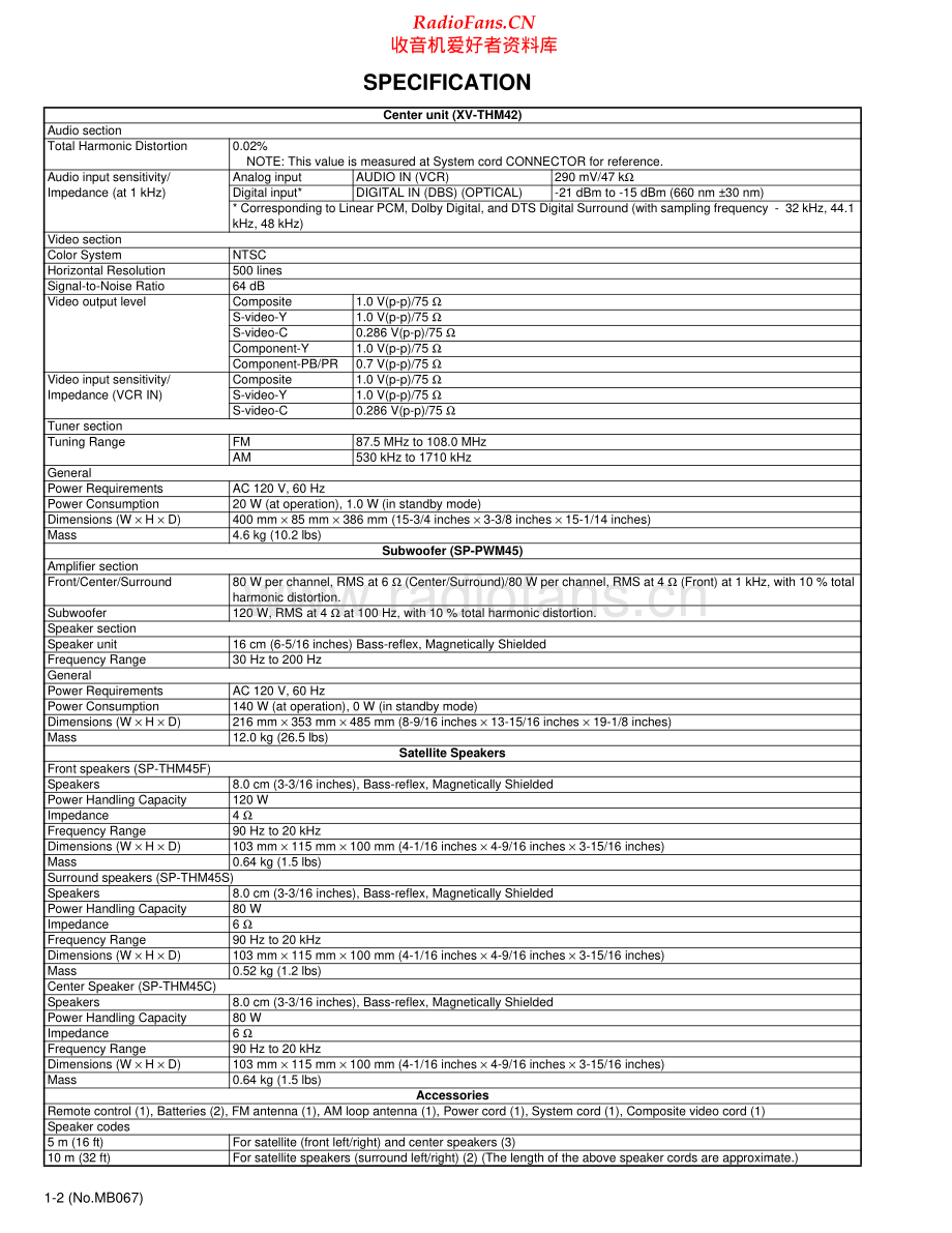 JVC-THM42-ddts-sm 维修电路原理图.pdf_第2页